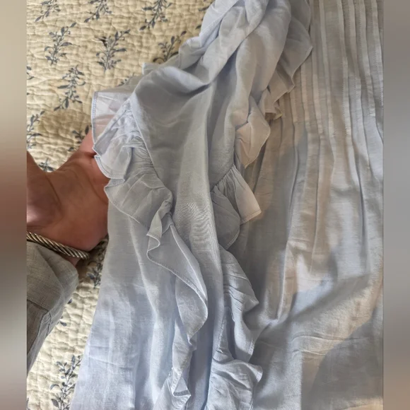 Zadig And Voltaire Timmy Tomboy Shirt In Lilac Size Small - Picture 14 of 16